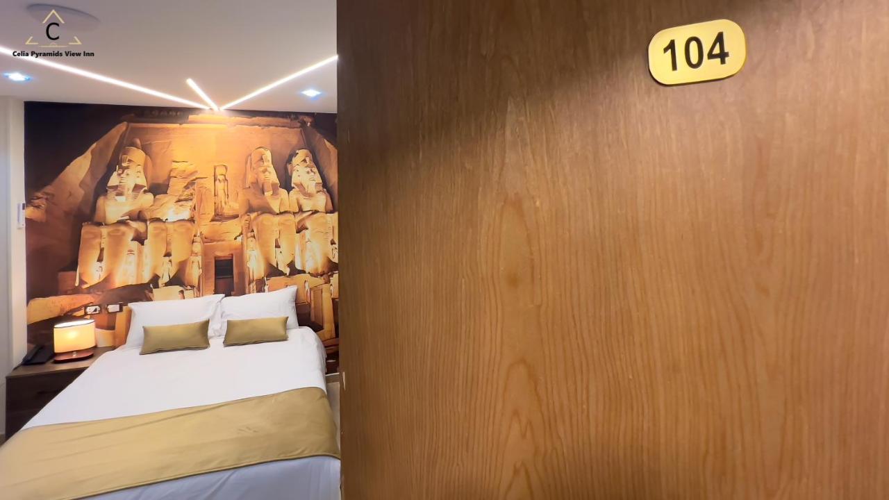 Celia Pyramids View Inn Nazlet el-Sîsi Eksteriør bilde