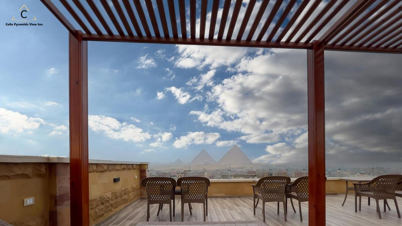 Celia Pyramids View Inn Nazlet el-Sîsi Eksteriør bilde
