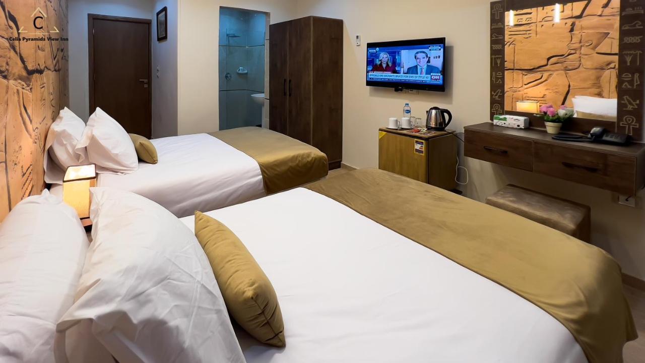 Celia Pyramids View Inn Nazlet el-Sîsi Eksteriør bilde