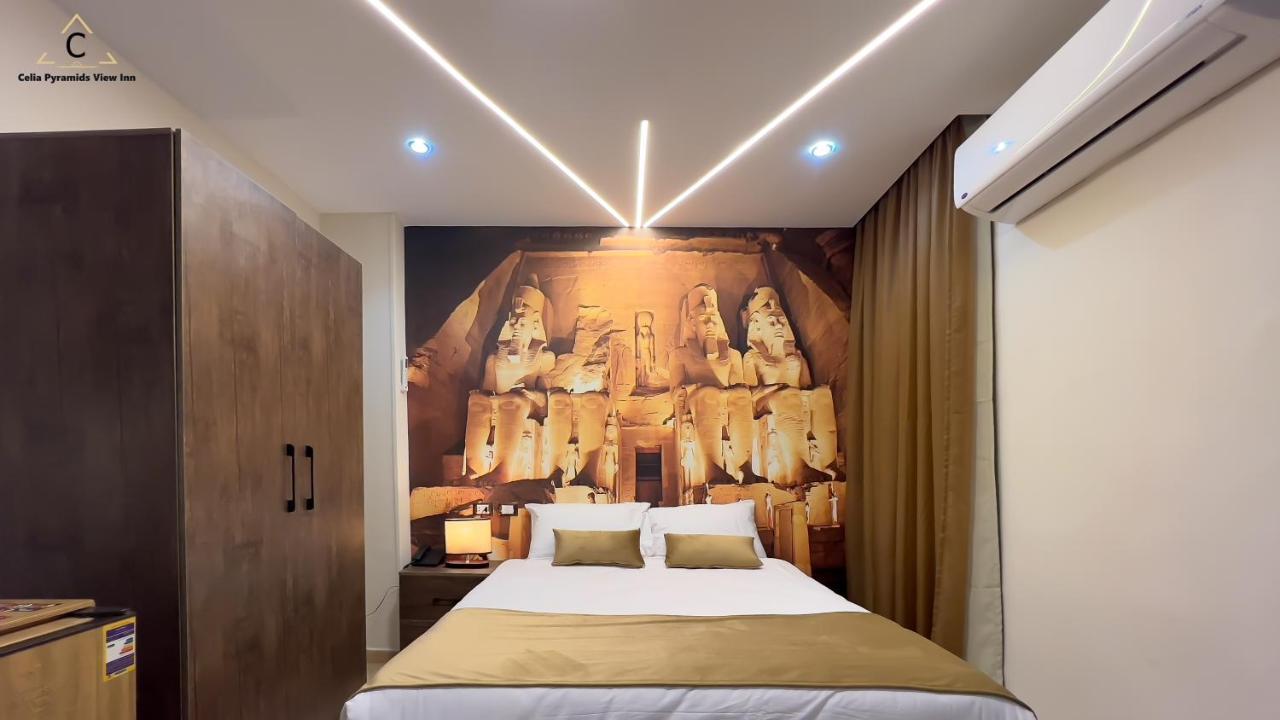 Celia Pyramids View Inn Nazlet el-Sîsi Eksteriør bilde