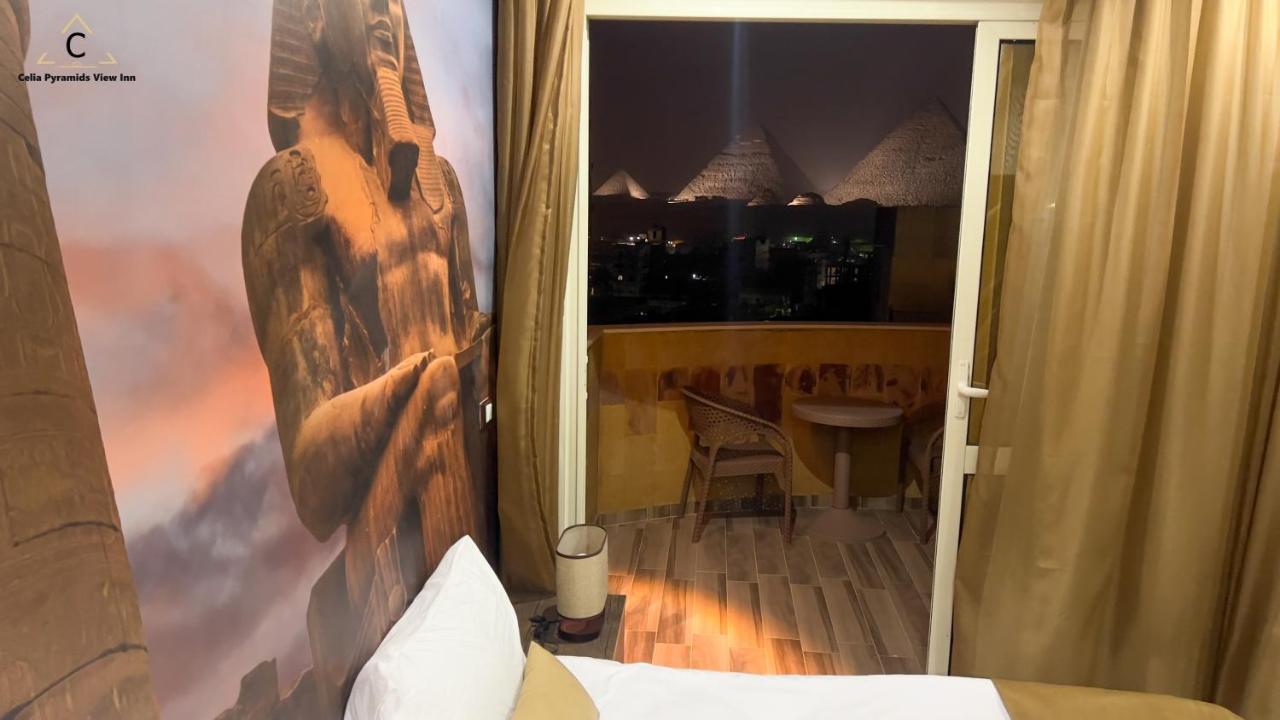 Celia Pyramids View Inn Nazlet el-Sîsi Eksteriør bilde