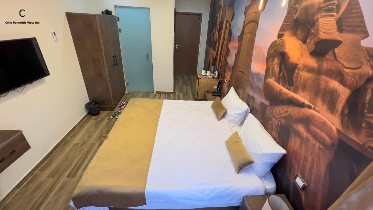 Celia Pyramids View Inn Nazlet el-Sîsi Eksteriør bilde