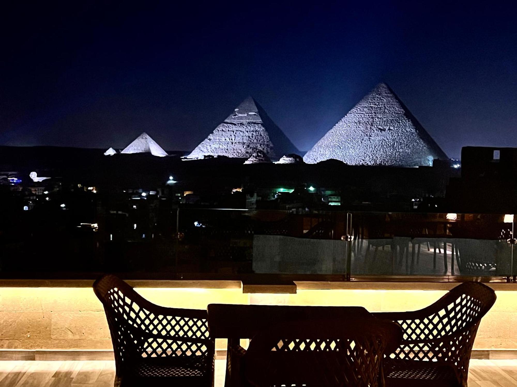 Celia Pyramids View Inn Nazlet el-Sîsi Eksteriør bilde