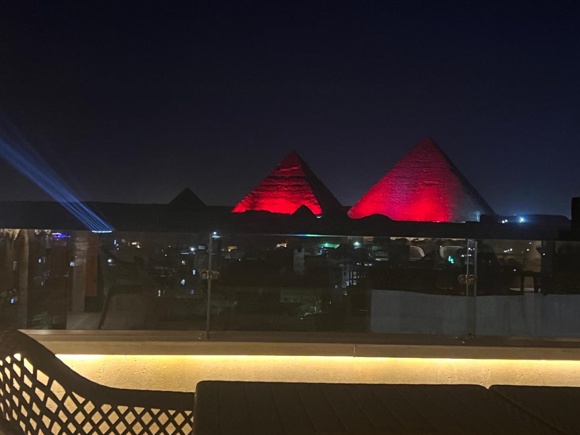 Celia Pyramids View Inn Nazlet el-Sîsi Eksteriør bilde