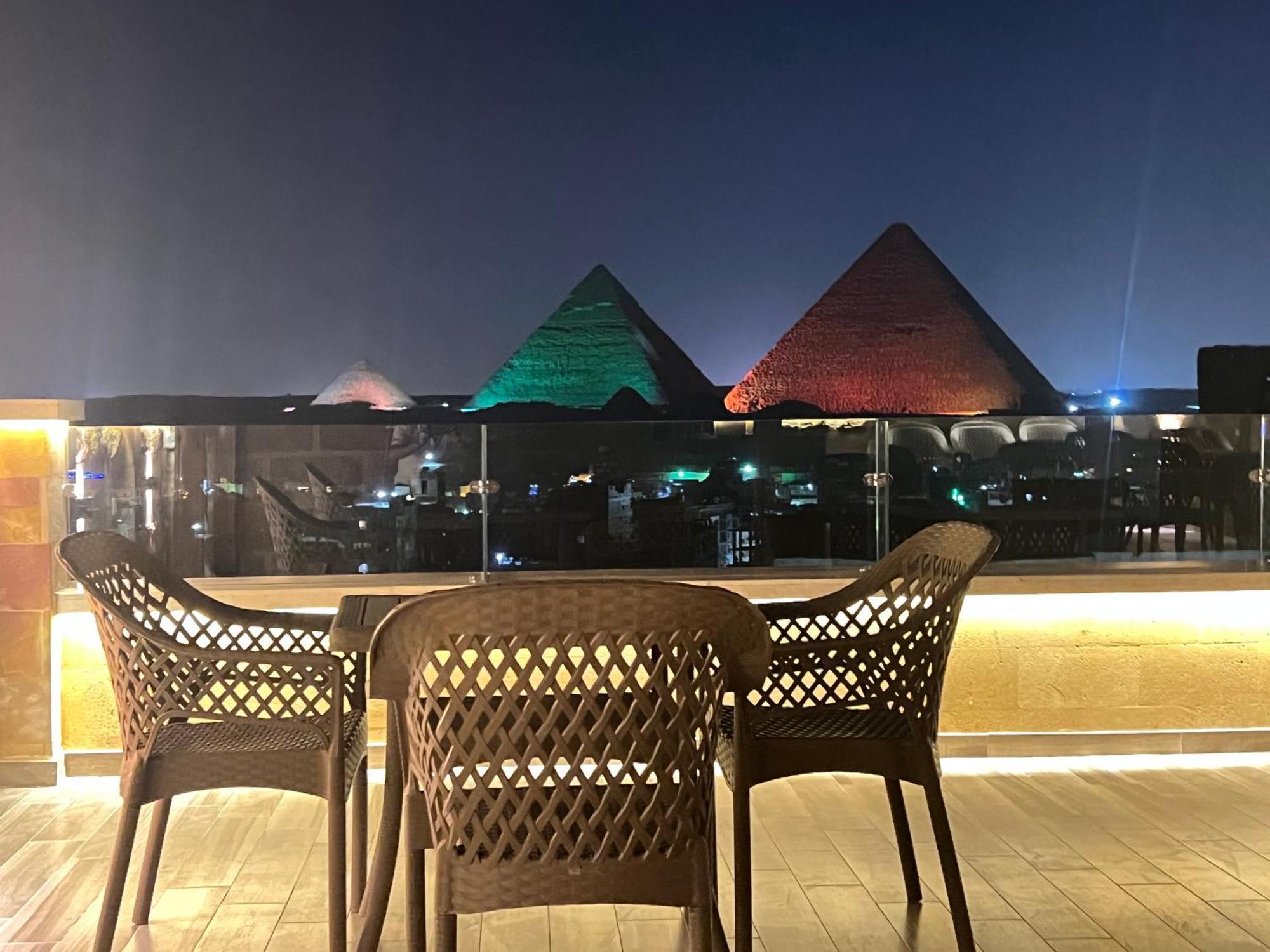 Celia Pyramids View Inn Nazlet el-Sîsi Eksteriør bilde