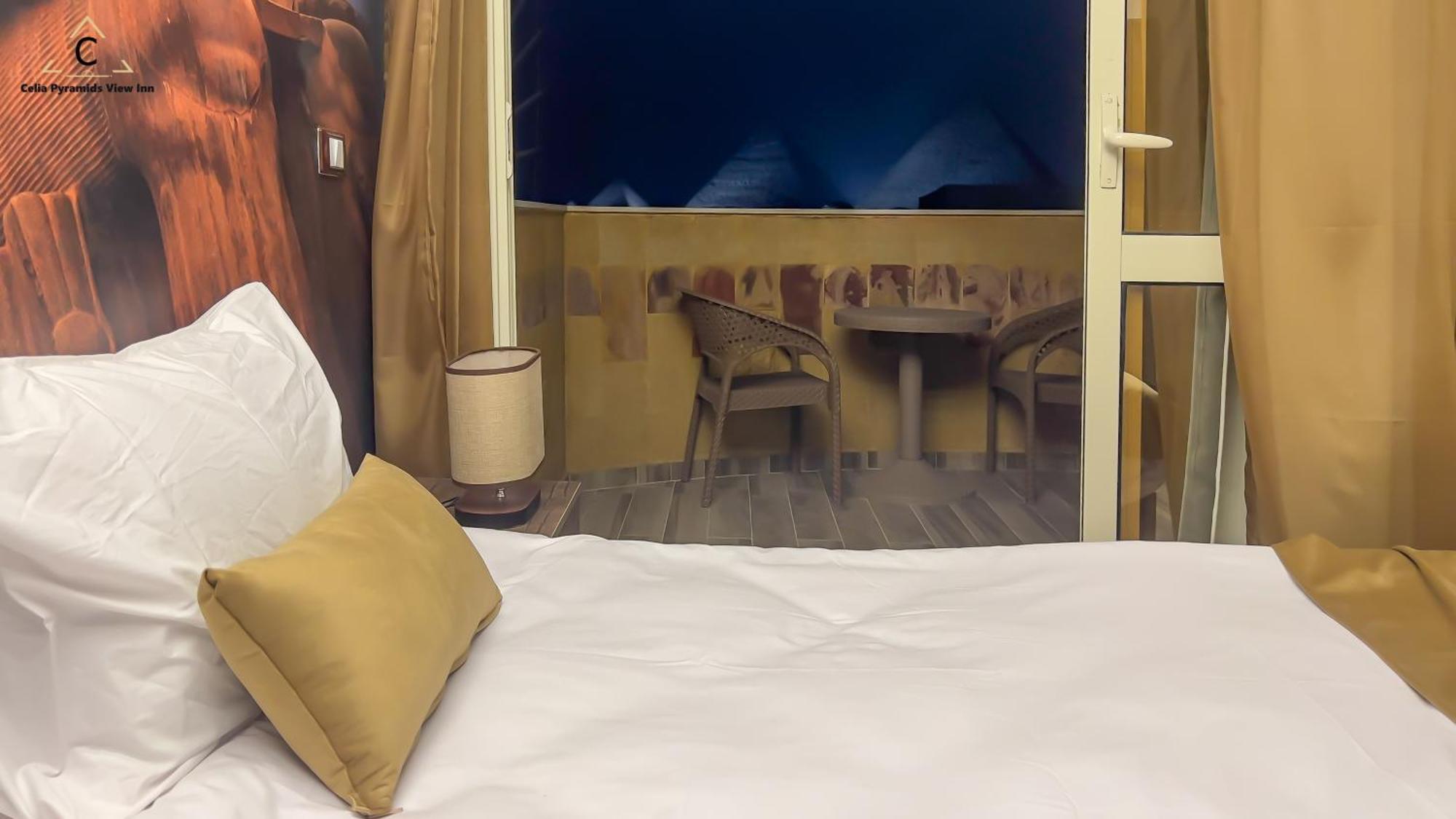 Celia Pyramids View Inn Nazlet el-Sîsi Eksteriør bilde