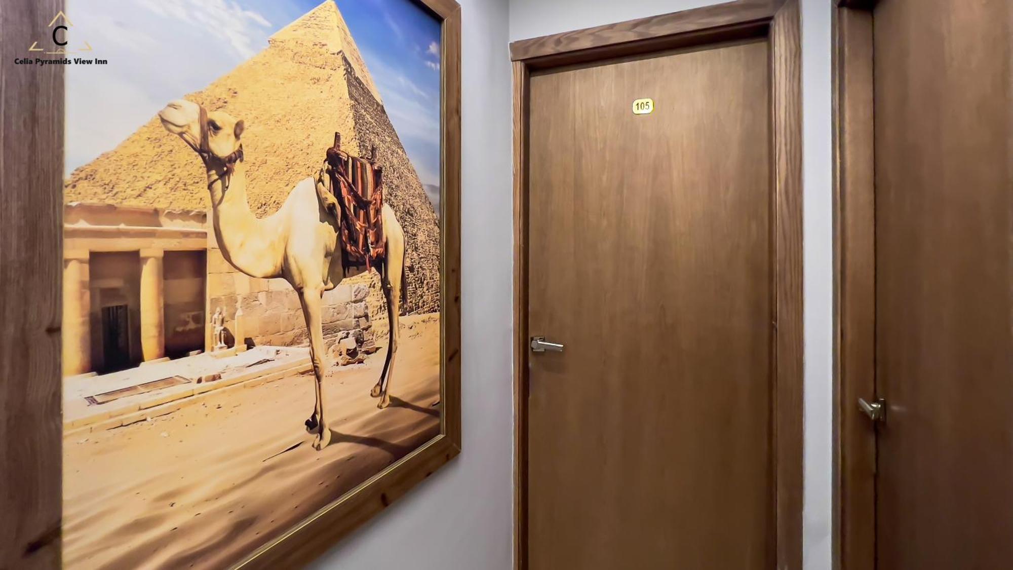 Celia Pyramids View Inn Nazlet el-Sîsi Eksteriør bilde